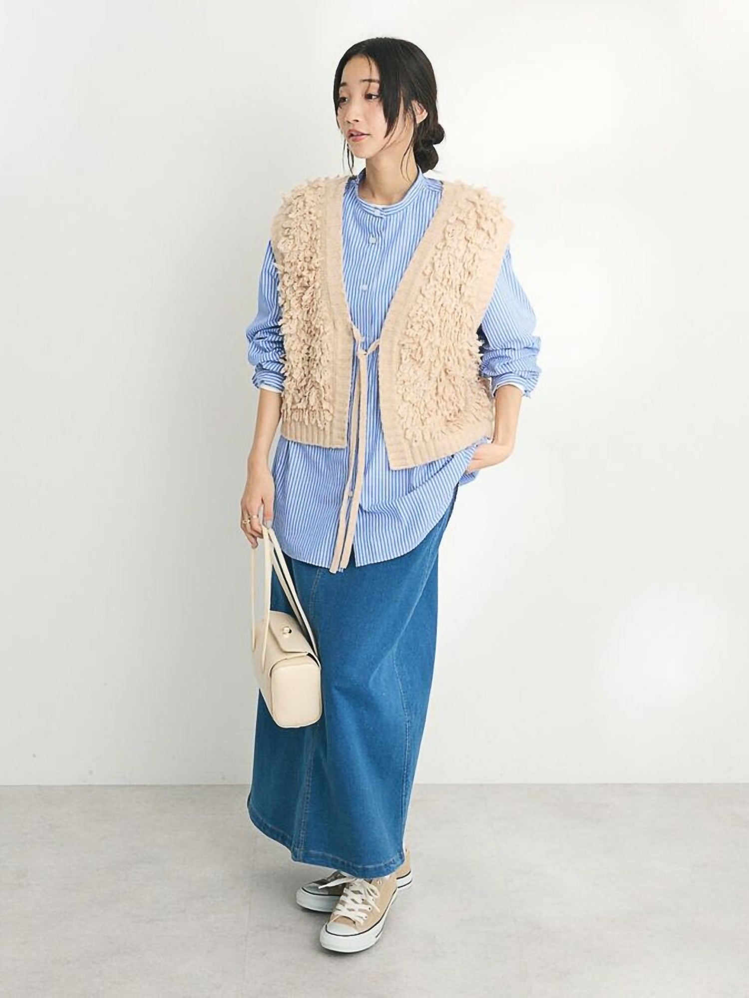 Hayato Band Collar Shirt