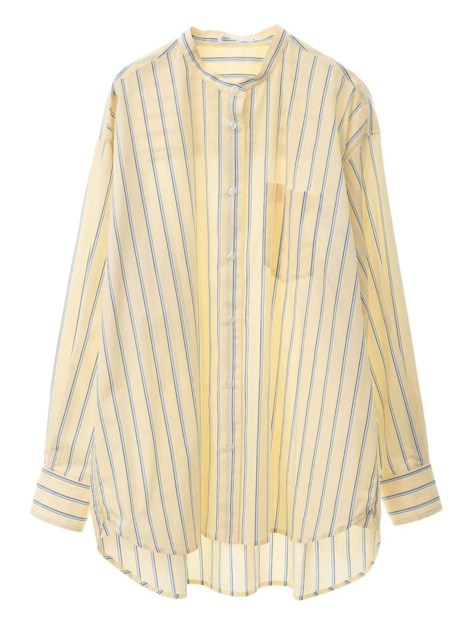 Hayato Band Collar Shirt