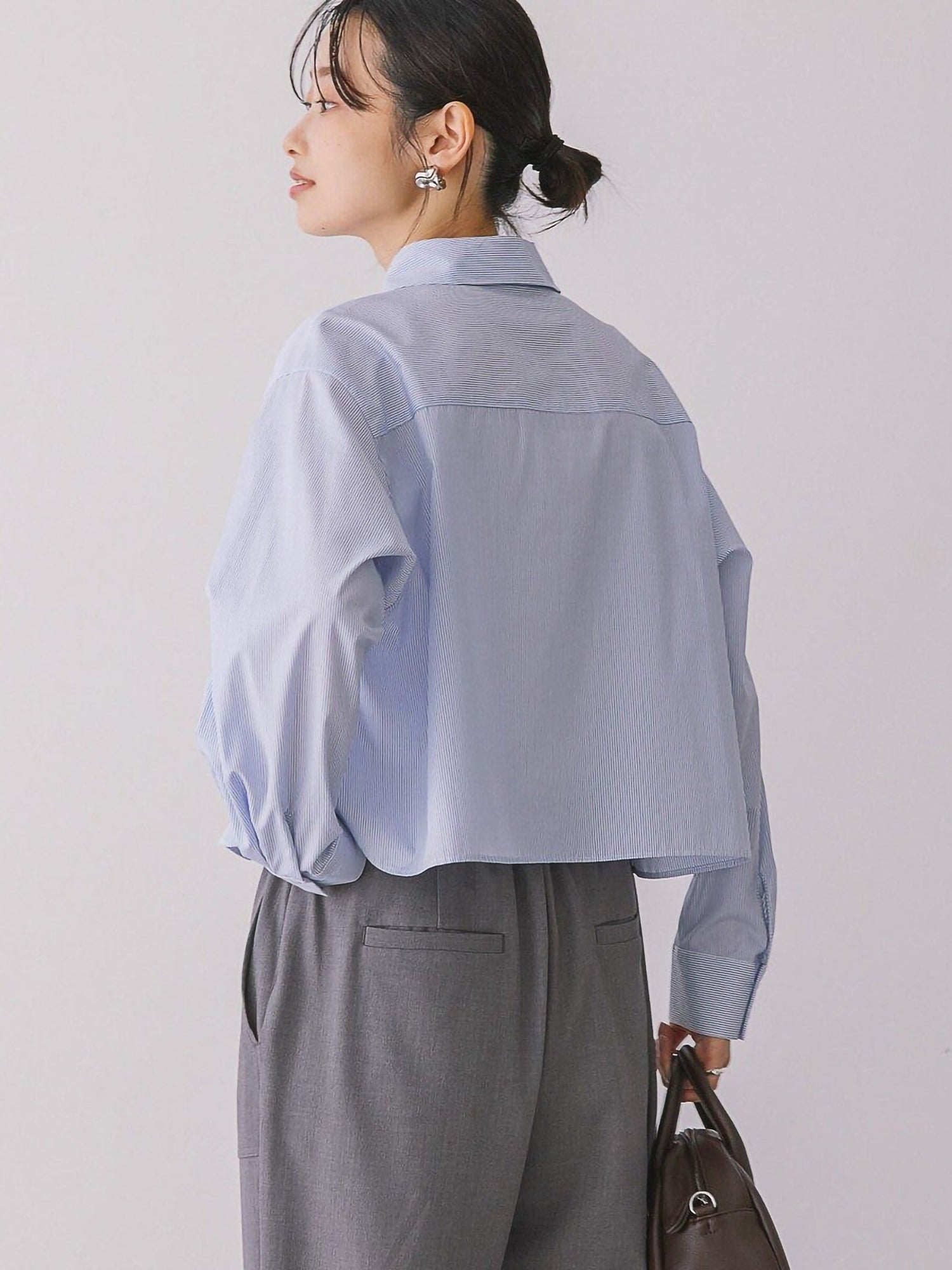 Hinoki Cropped Shirt