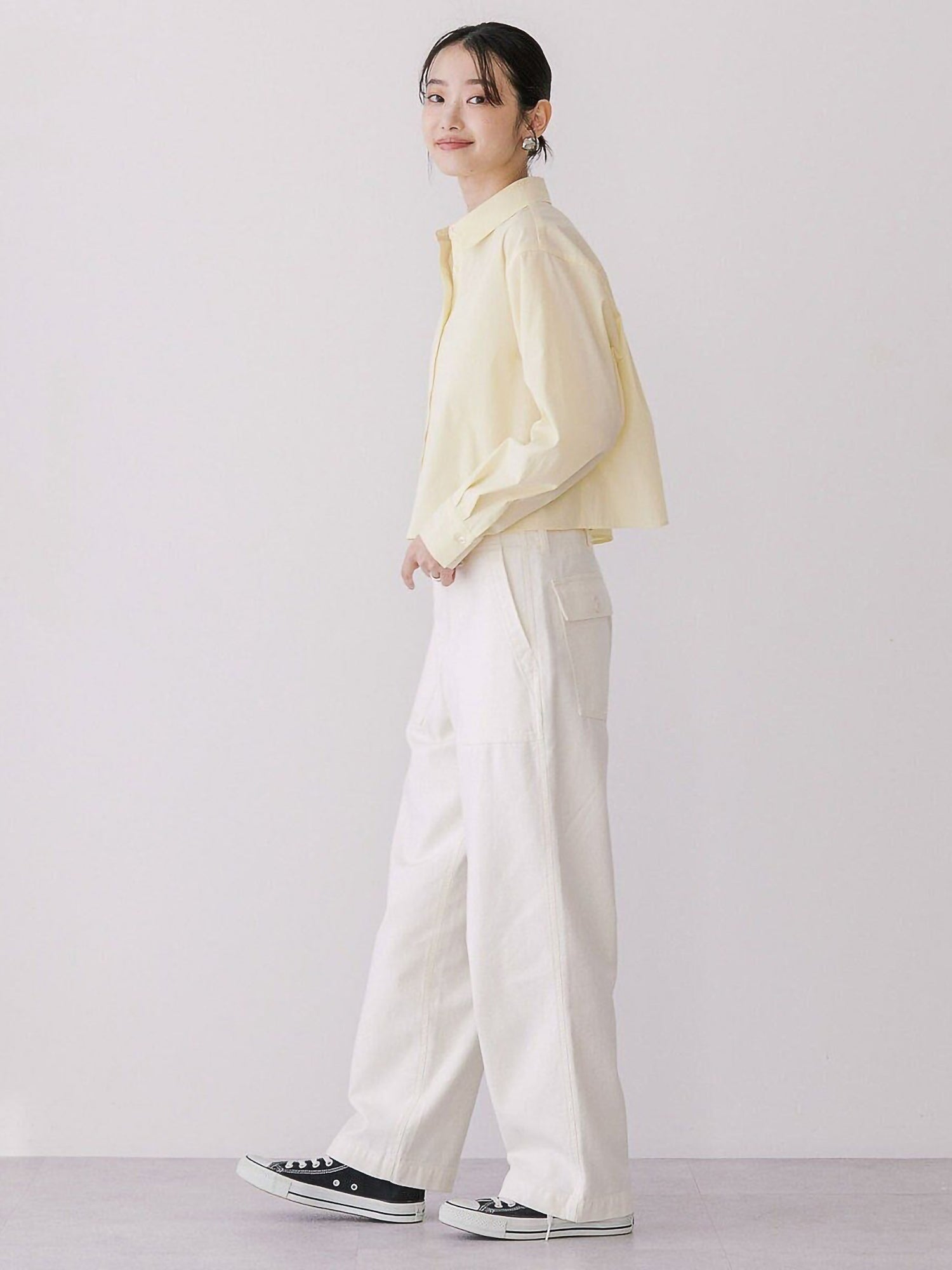 Hinoki Cropped Shirt