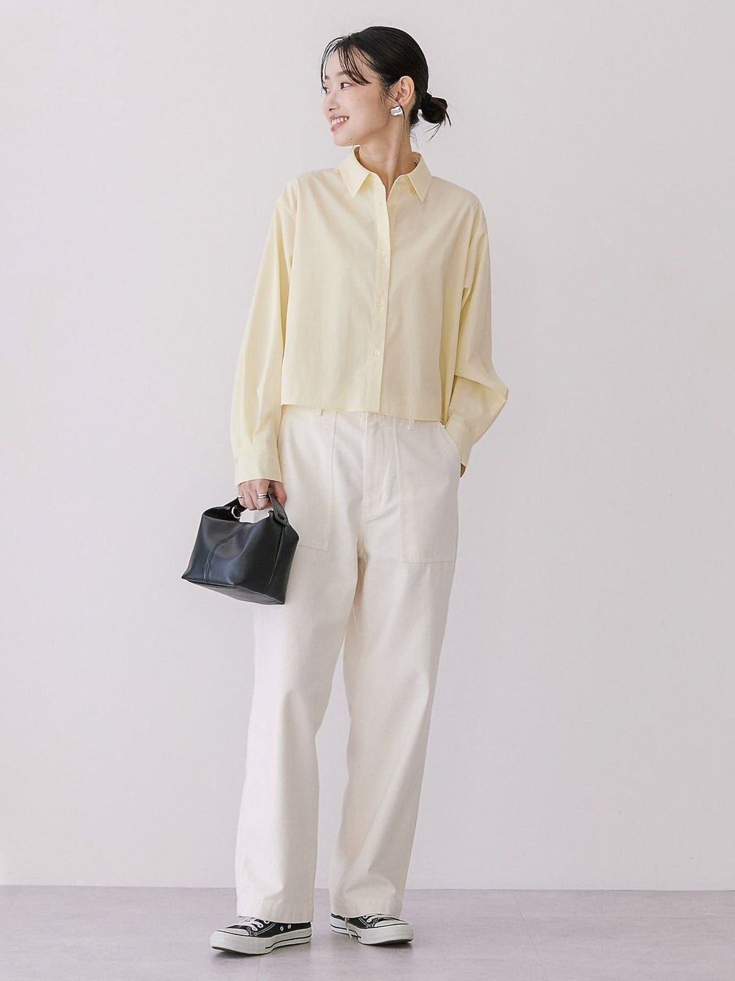 Hinoki Cropped Shirt