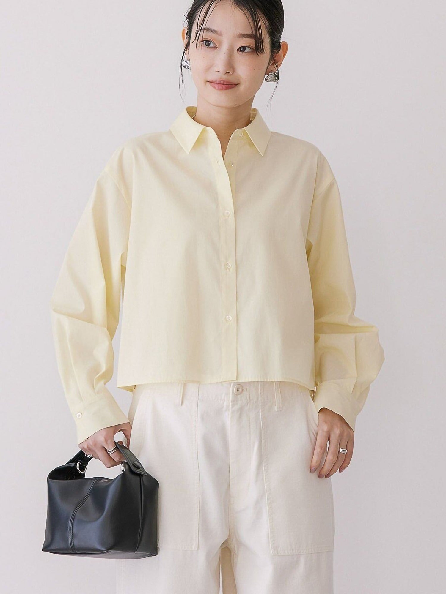 Hinoki Cropped Shirt