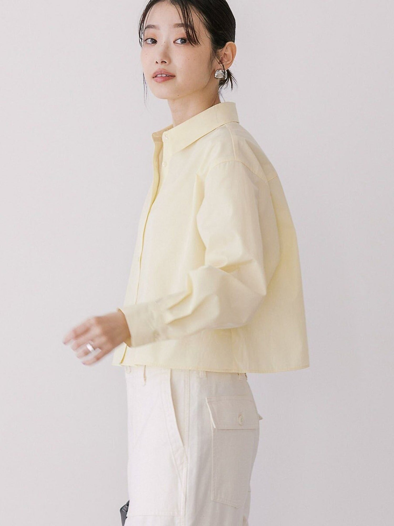 Hinoki Cropped Shirt