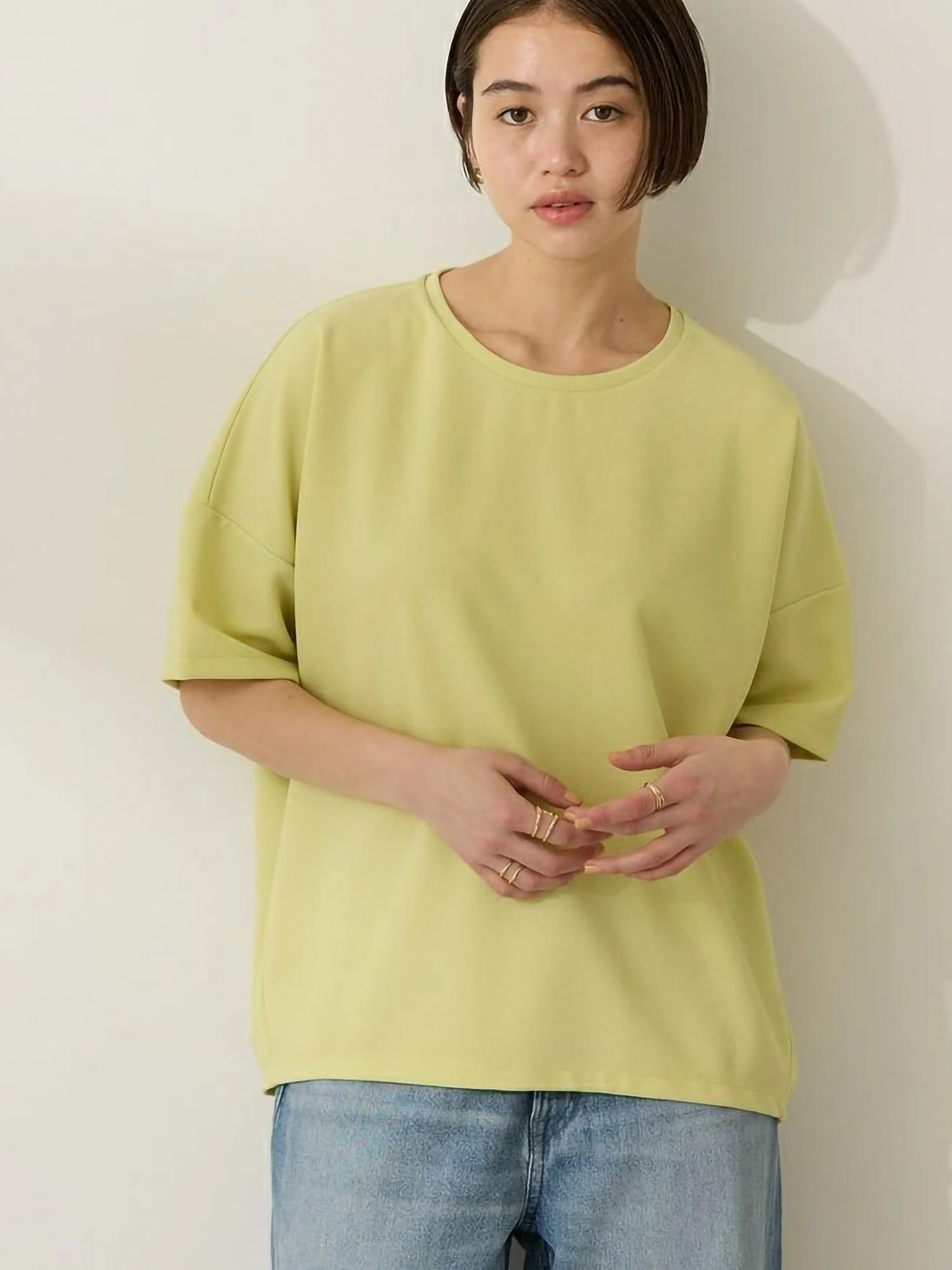 Hitsuji Back-Frill Short-Sleeved Pullover