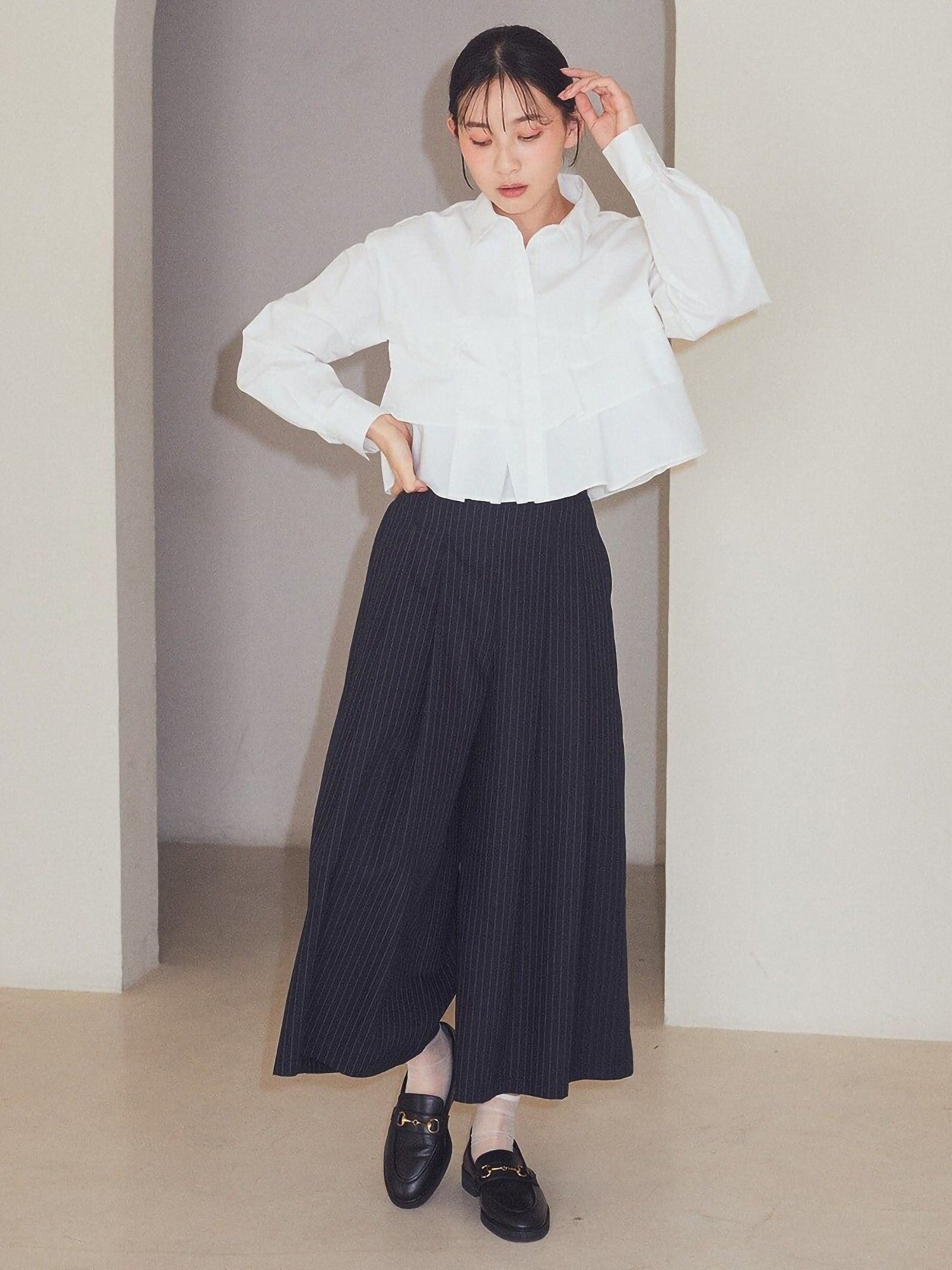Hiyoka Pleated Culottes