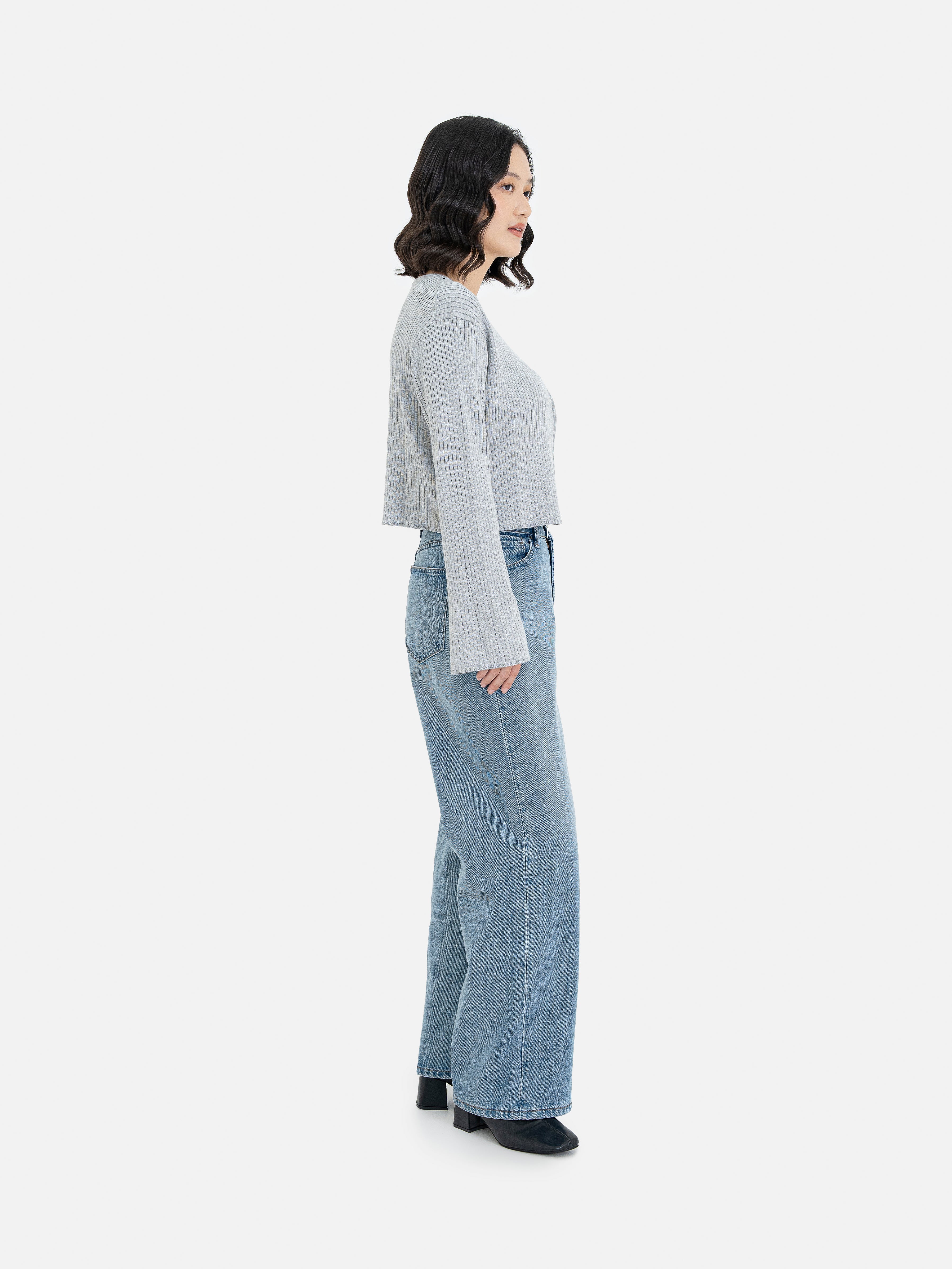 Honoka Double Zip Knit Cardigan