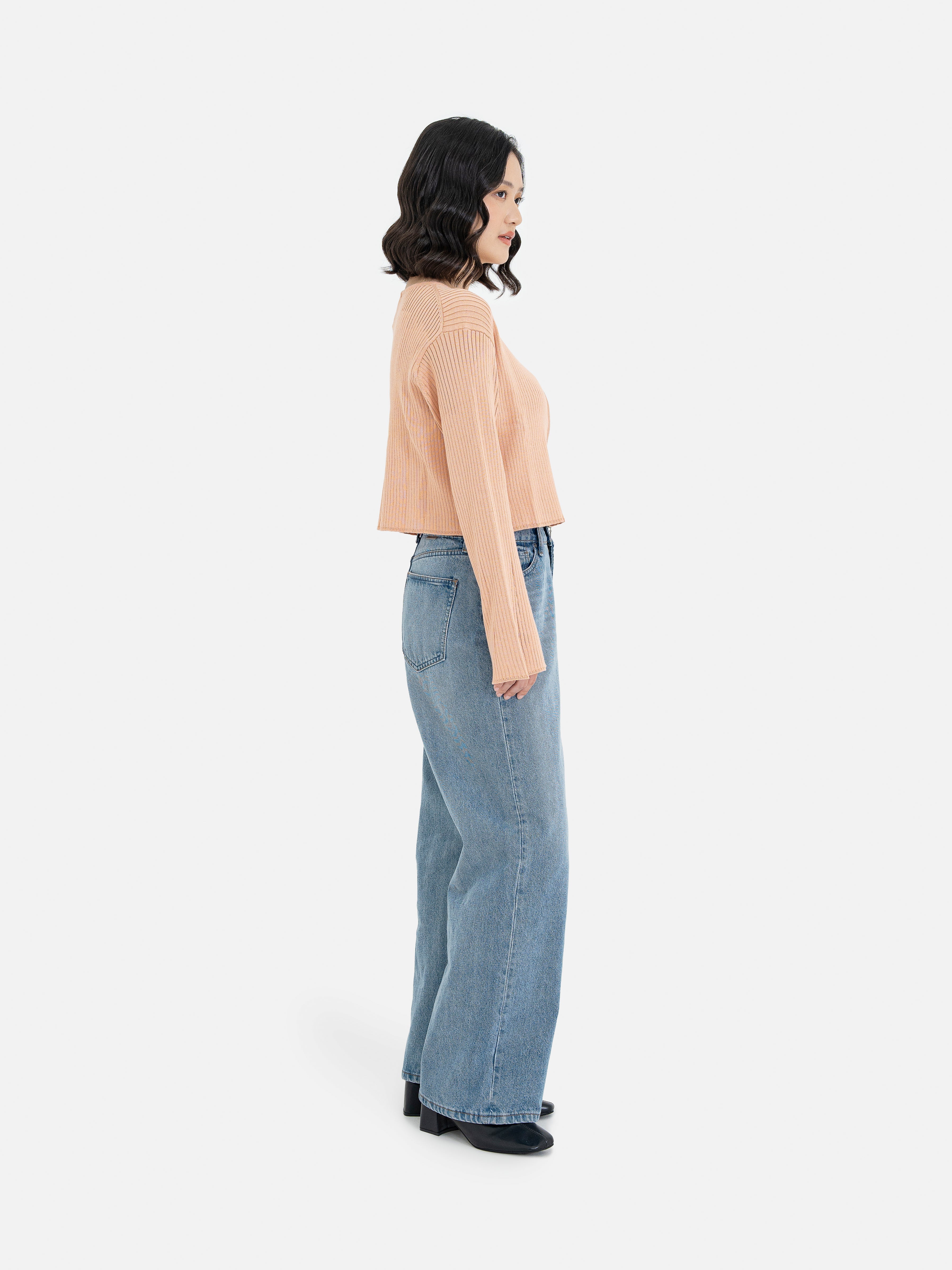 Honoka Double Zip Knit Cardigan