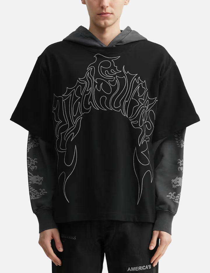 Dragon Layered Hoodie