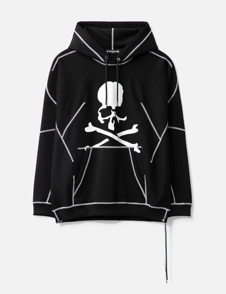 Stitching Boxy Hoodie