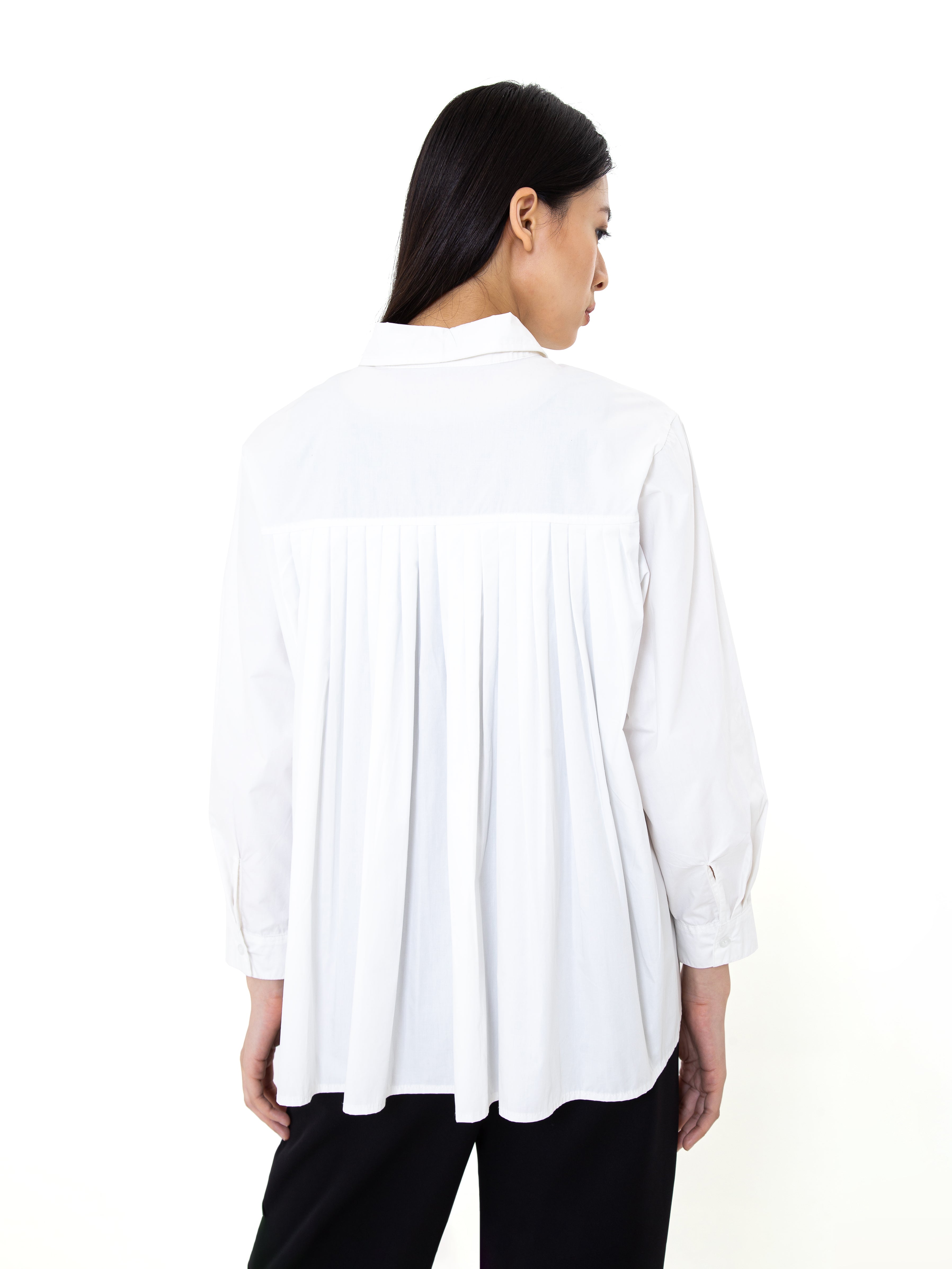 Greta Pleated Shirt