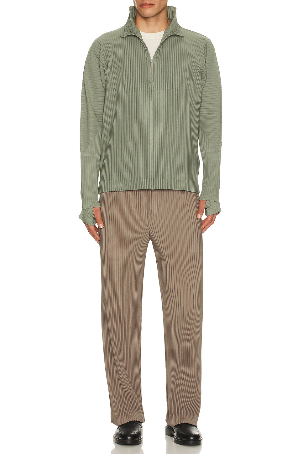 Monthly Colors November Turtleneck Quarter Zip Pullover