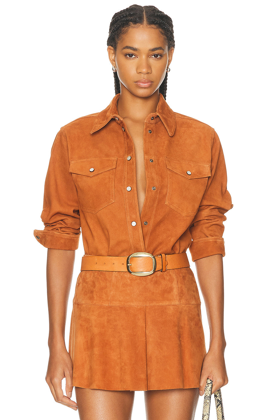 Delcia Suede Shirt