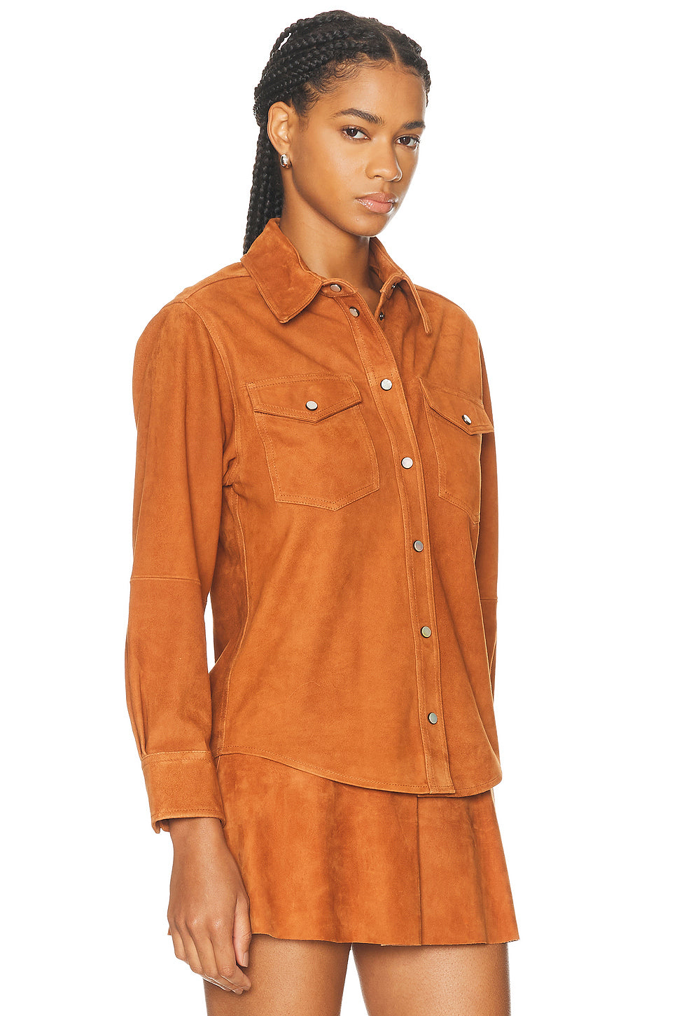 Delcia Suede Shirt