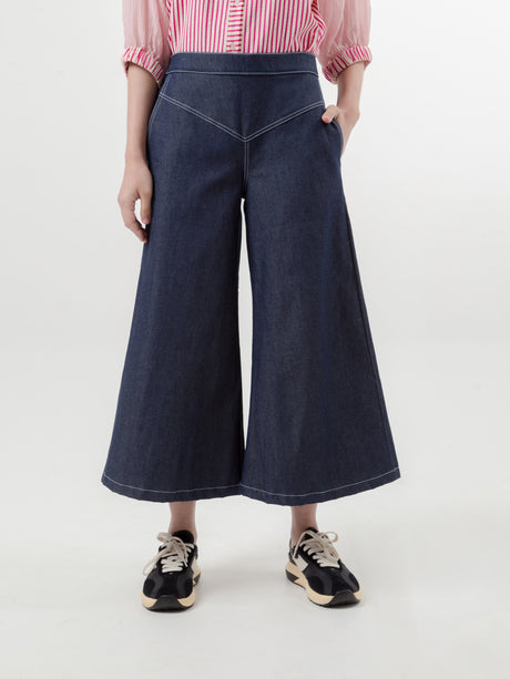 Irma Wide Denim Trousers