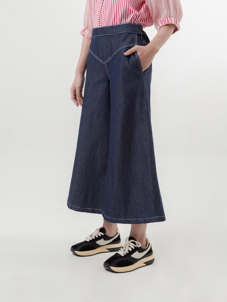 Irma Wide Denim Trousers