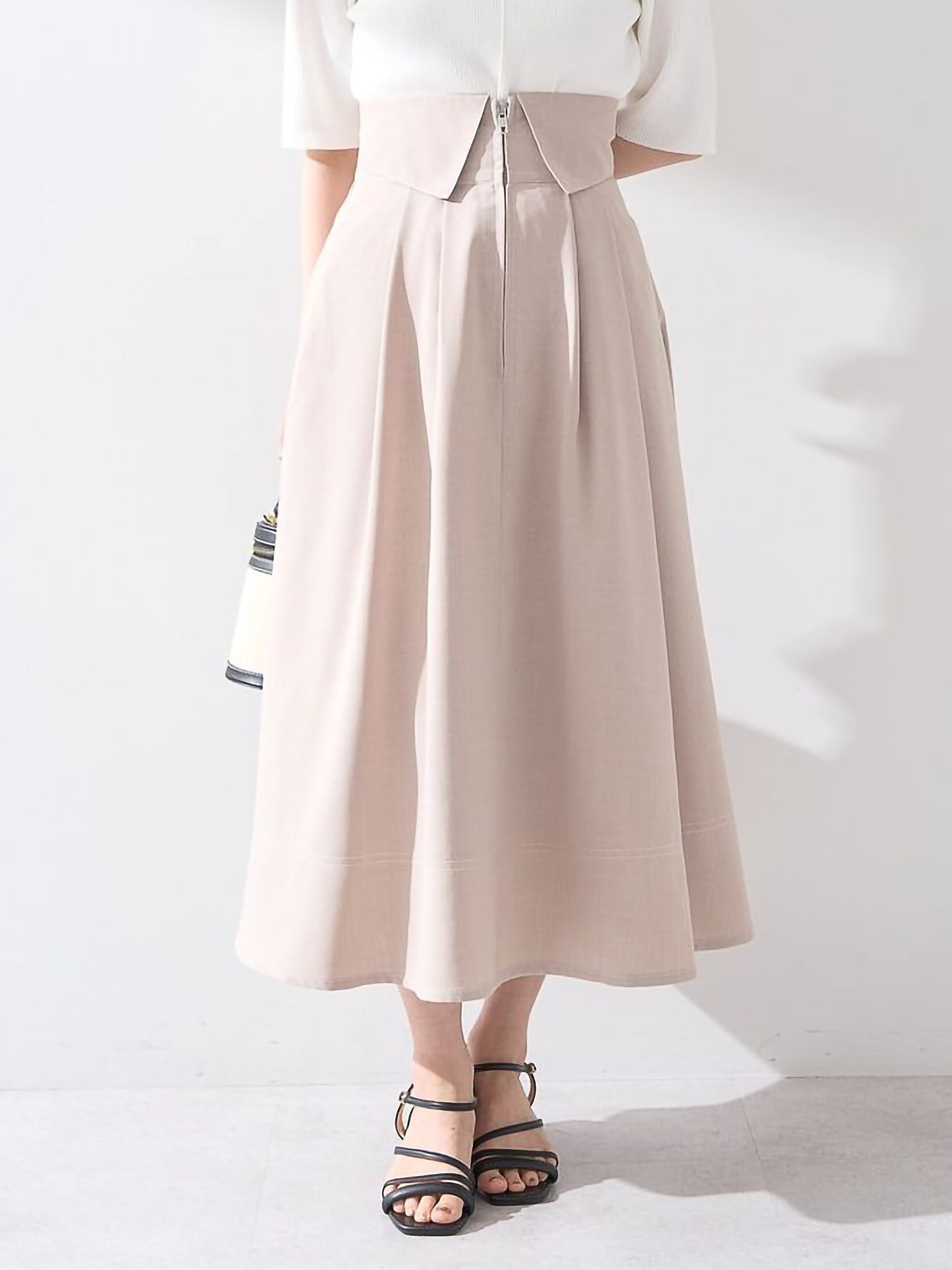 Isana Fold-Over Waist Skirt