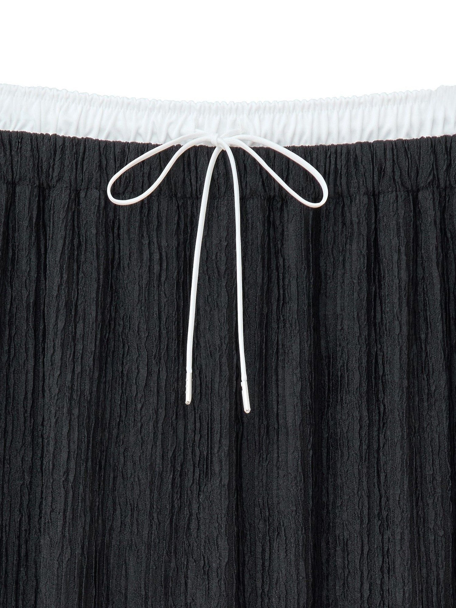 Isora Double-Waist Layered Easy Narrow Skirt