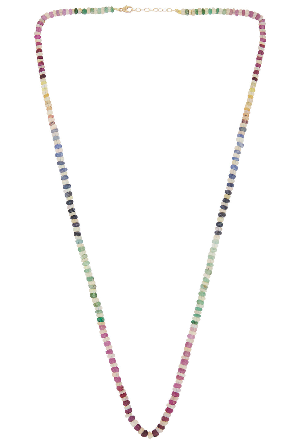 Rainbow Sapphire Opal Connection Necklace