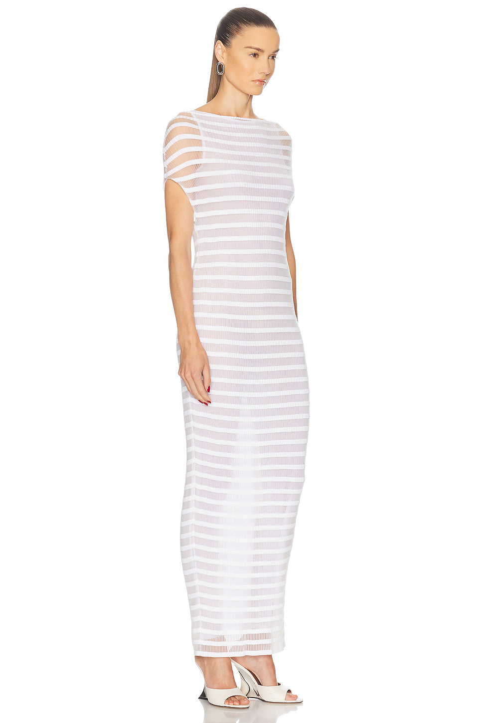 Mariniere Striped Long Dress