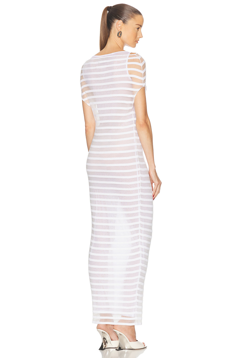 Mariniere Striped Long Dress