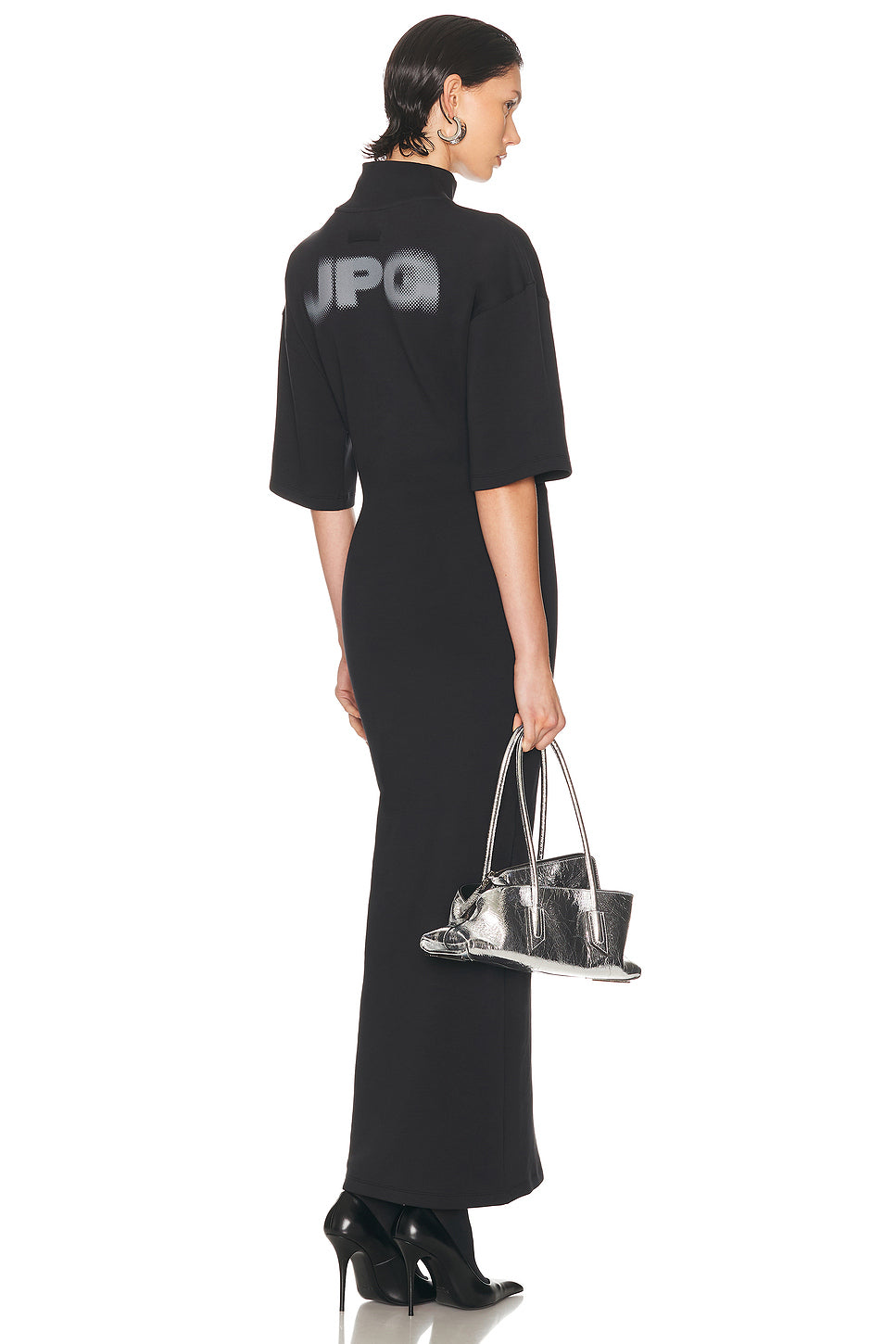 High Neck Long Dress