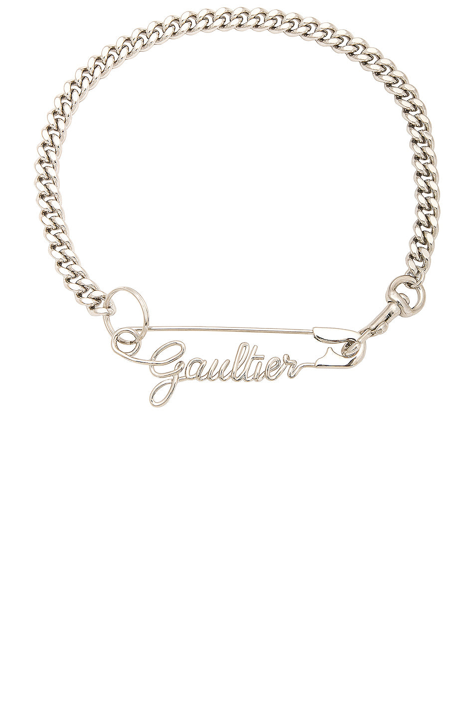 Safety Pin Gaultier Necklace