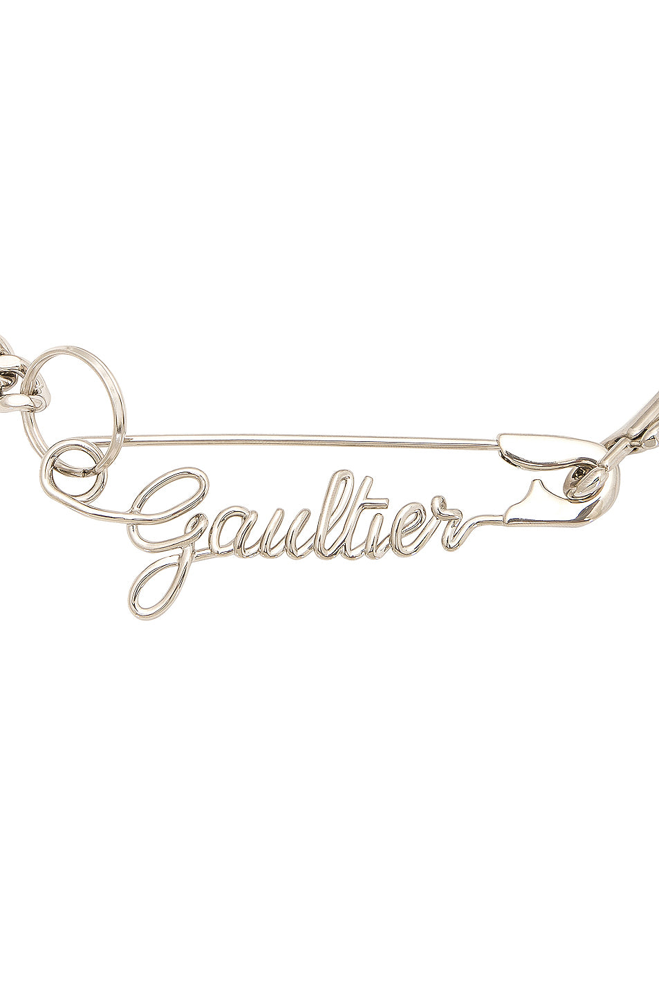 Safety Pin Gaultier Necklace