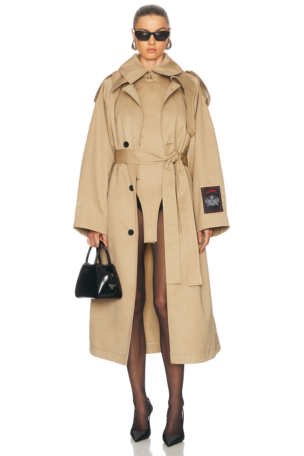 Deconstructed Trench Coat