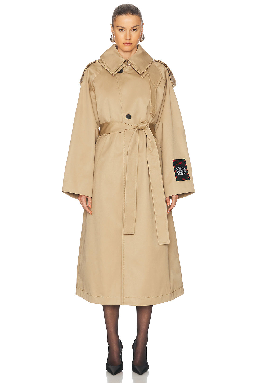 Deconstructed Trench Coat