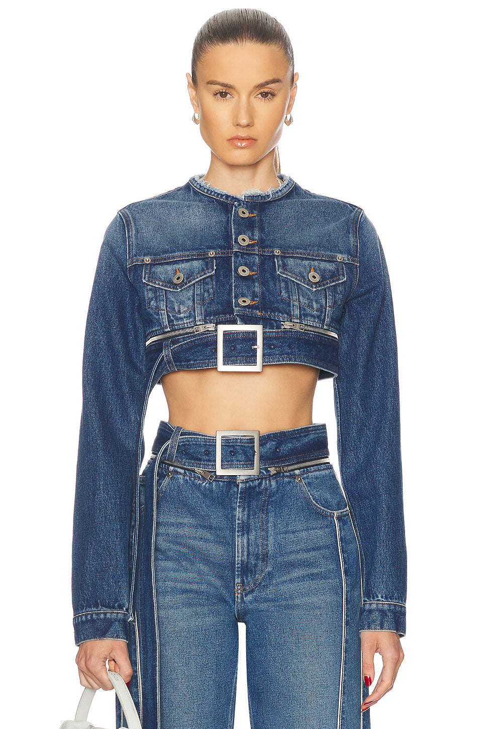 Super Cropped Denim Jacket