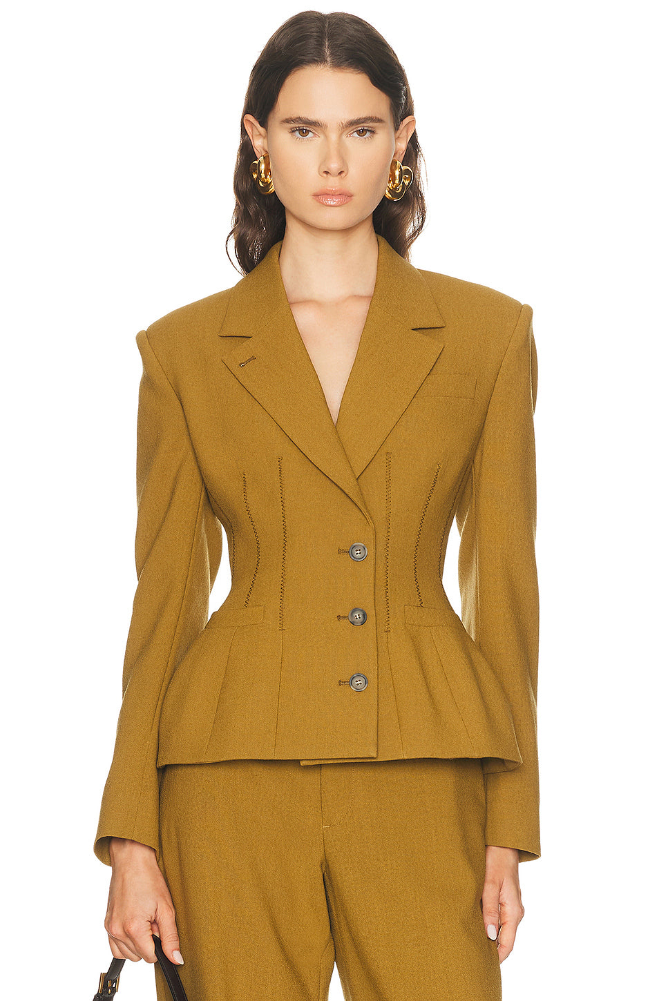 Tailoring Wool Basque Jacket