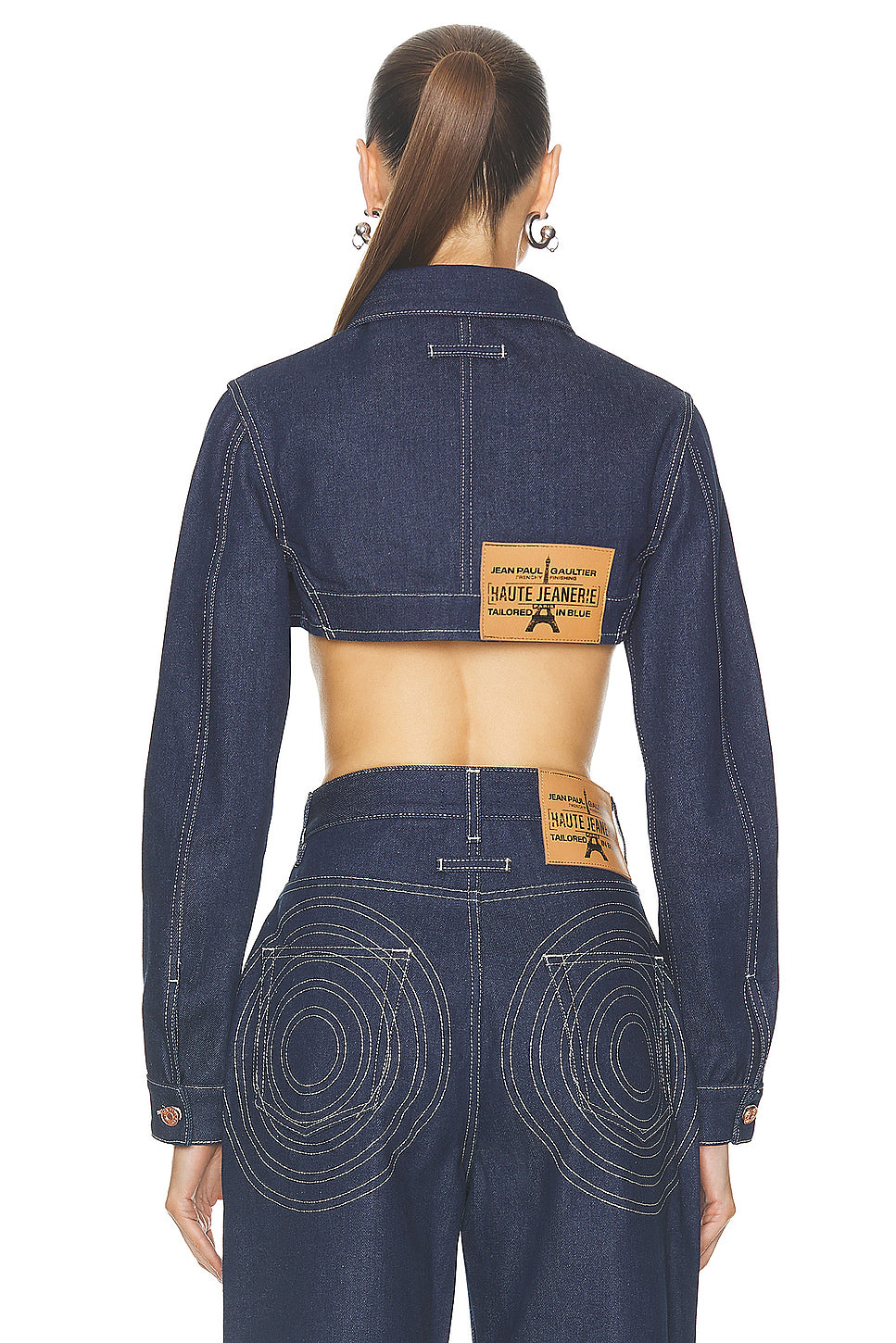 Madonna Inspired Denim Crop Jacket