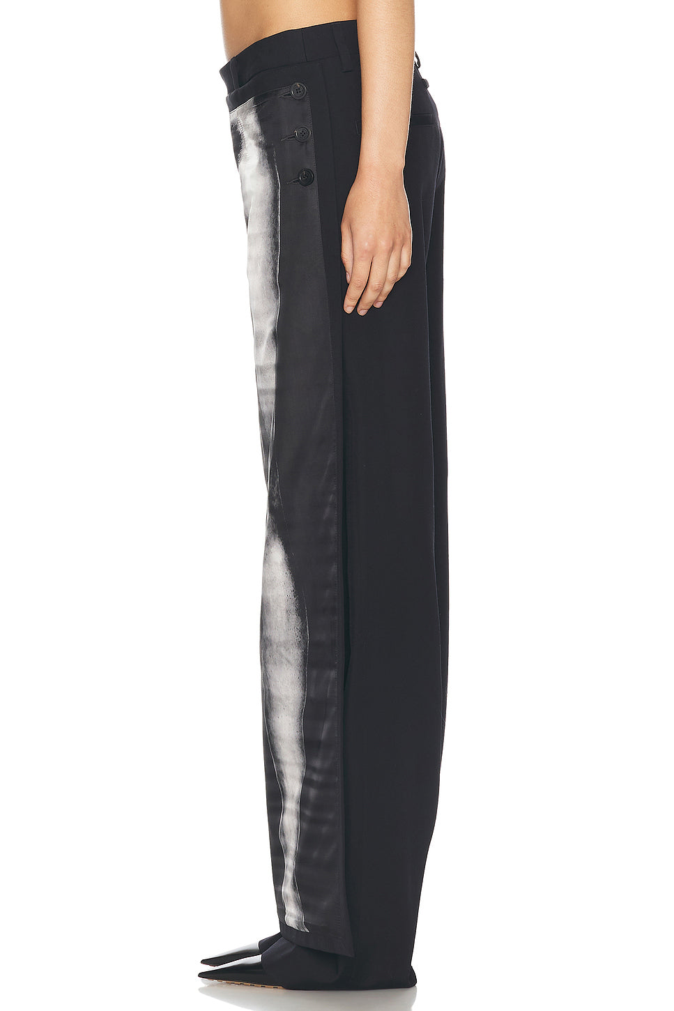 Body Mariniere Wool Printed Pant