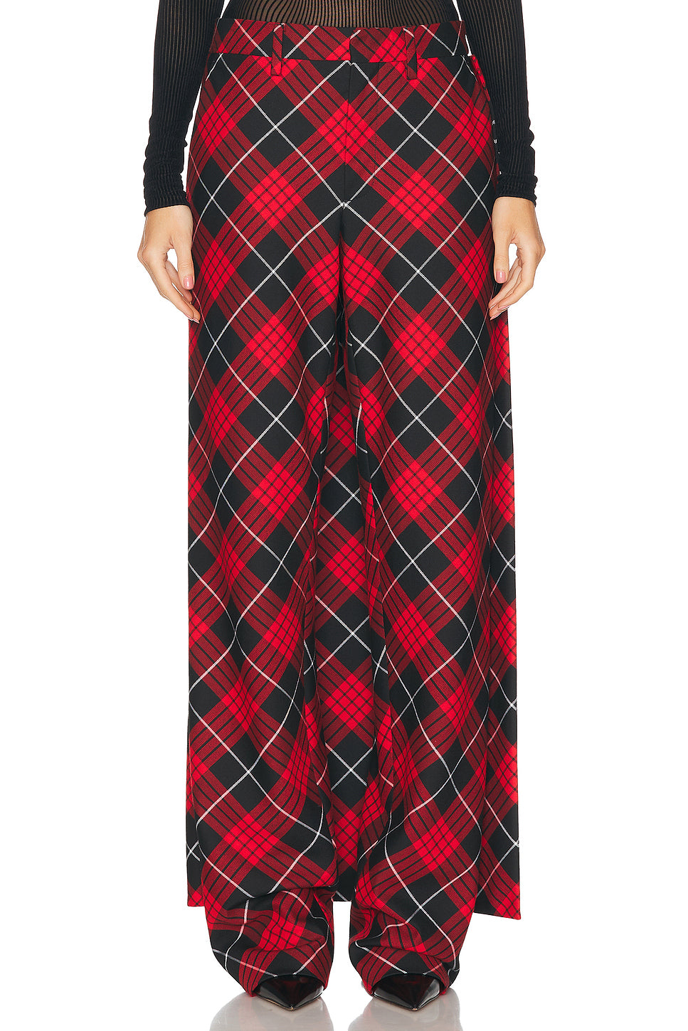 Tartan Pant Skirt