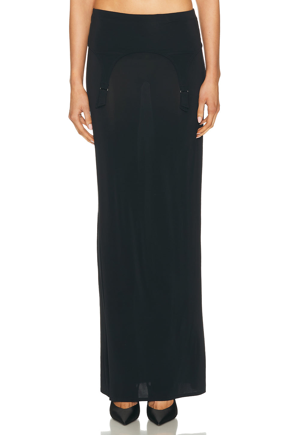 Lingerie Garter Long Skirt