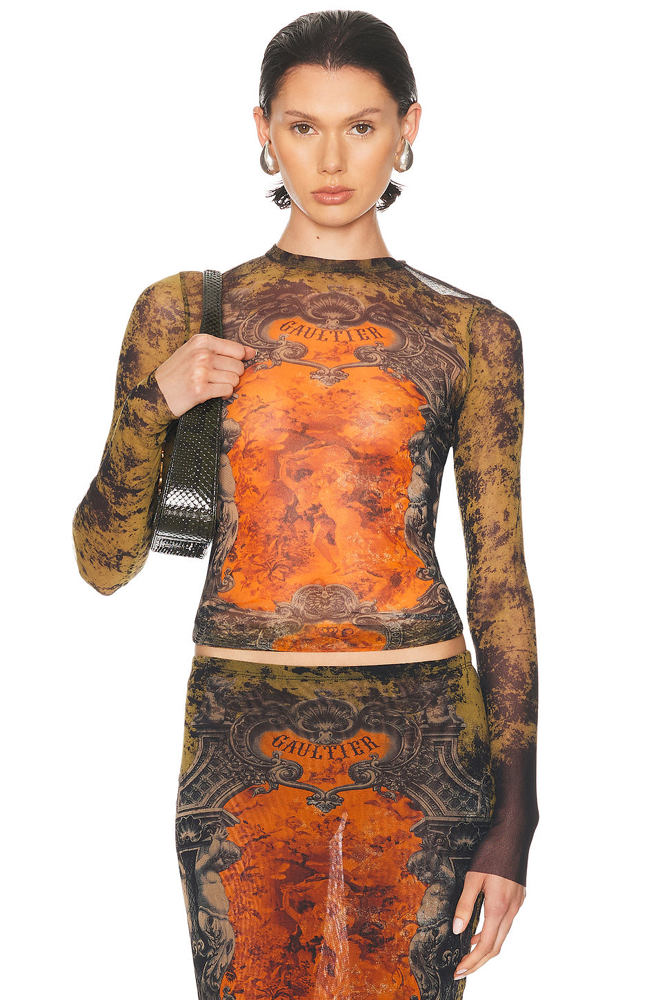 M&eacute;daillon Long Sleeve Top
