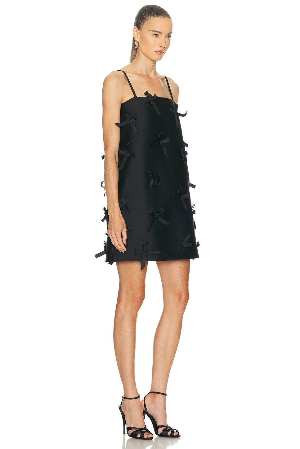 Bow Pressed Mini Dress