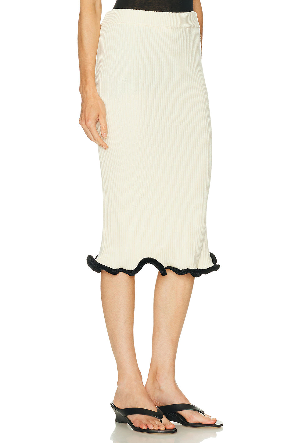Velvet Frill Skirt