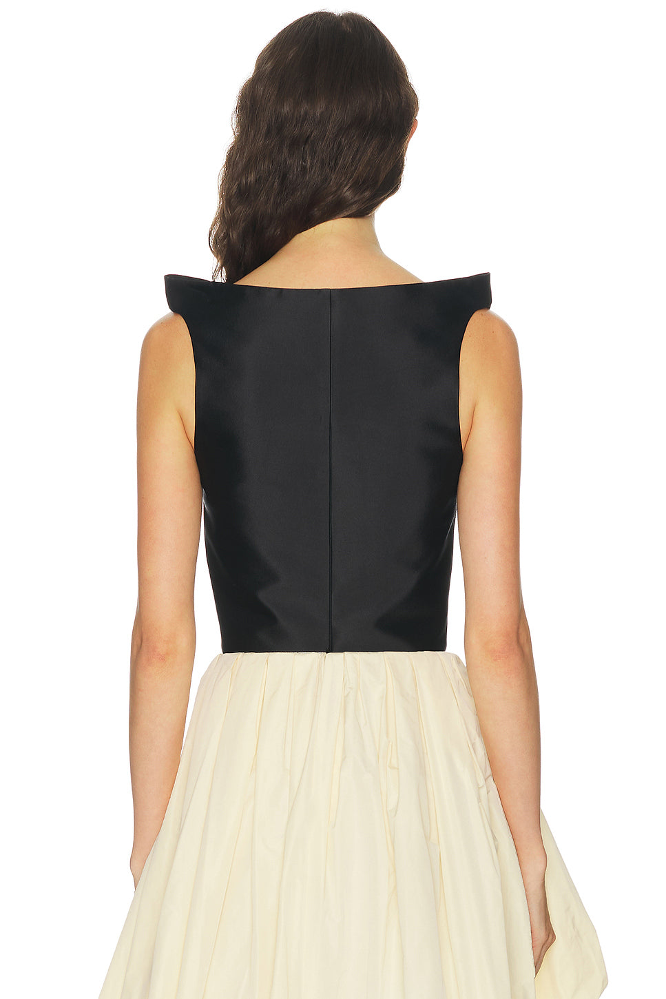 Sleeveless Floating Shoulder Top