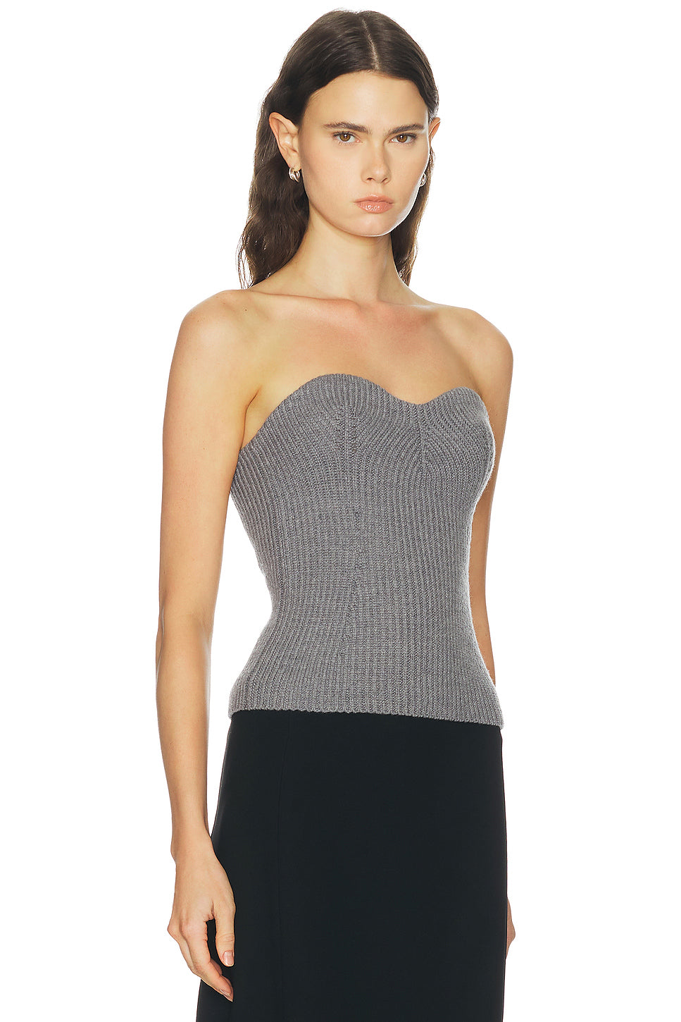 Strapless Knit Top