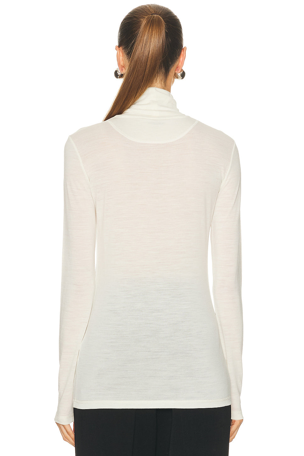 Turtleneck T-shirt