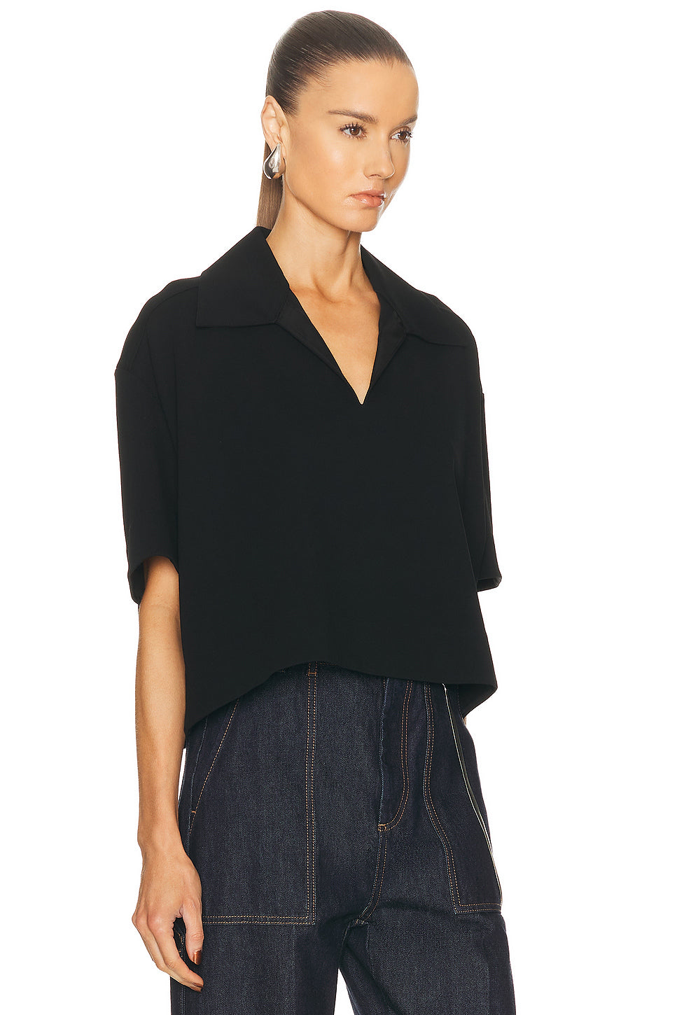 Short Sleeve Polo Top