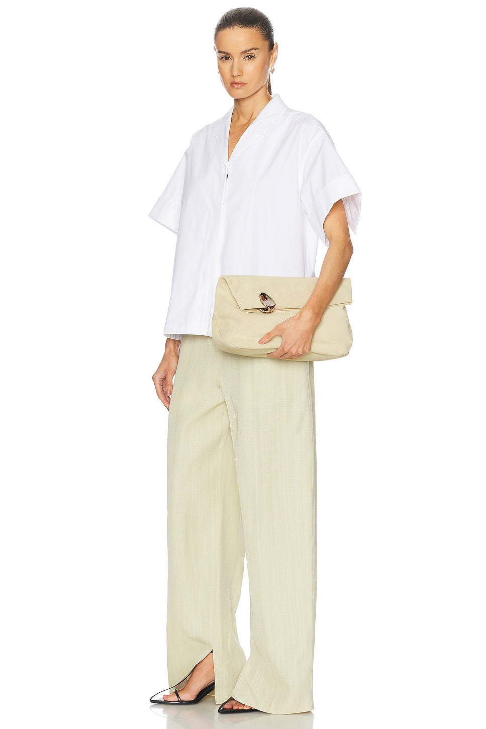 Jewel Zip Clutch