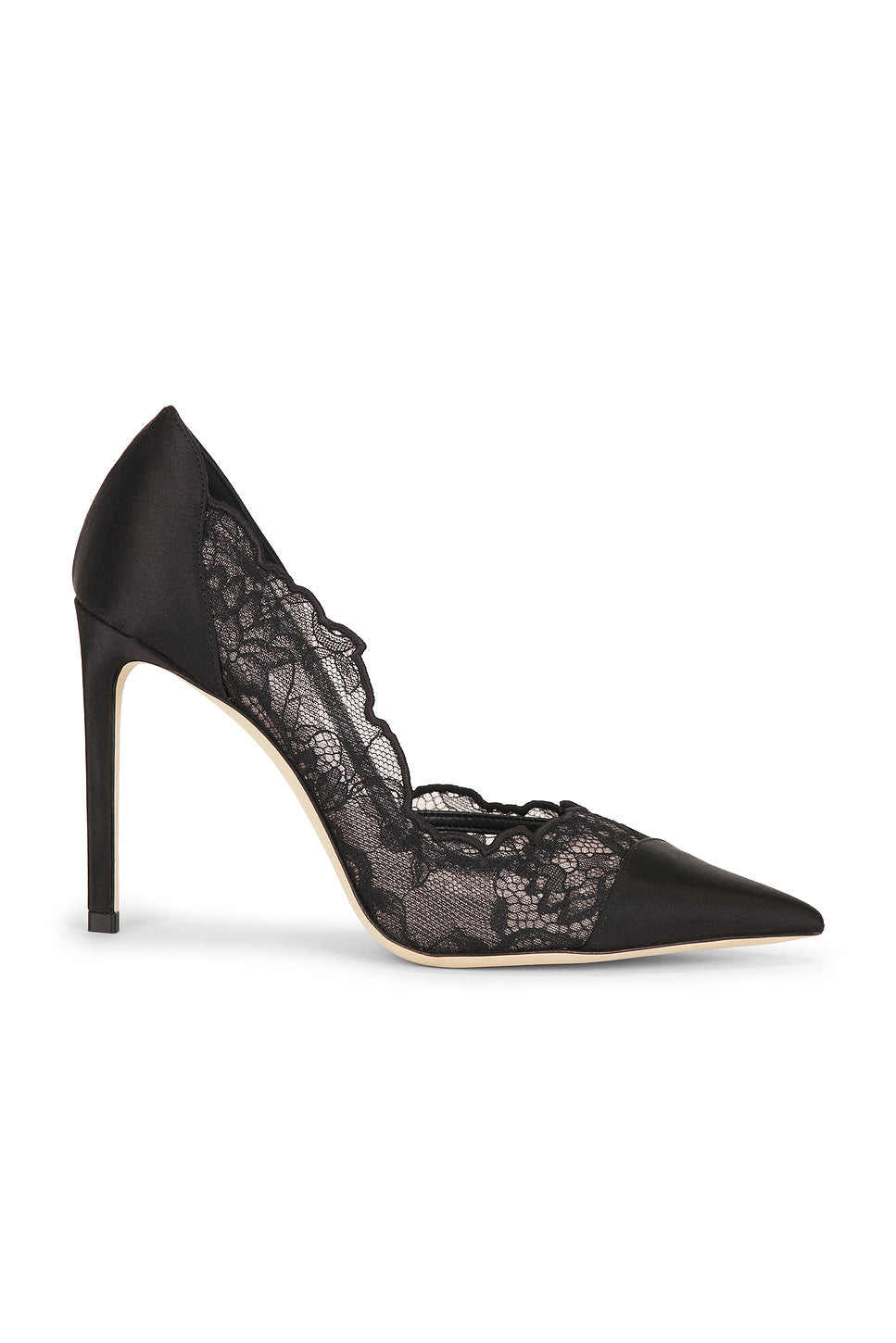 Brigitte Lace Satin 100 Pump