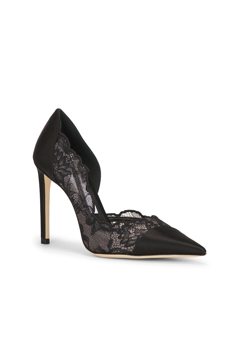 Brigitte Lace Satin 100 Pump