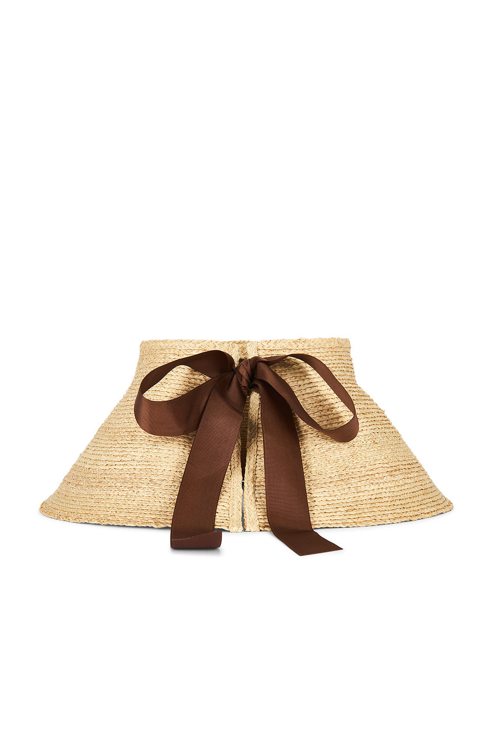 Shore Raffia Visor