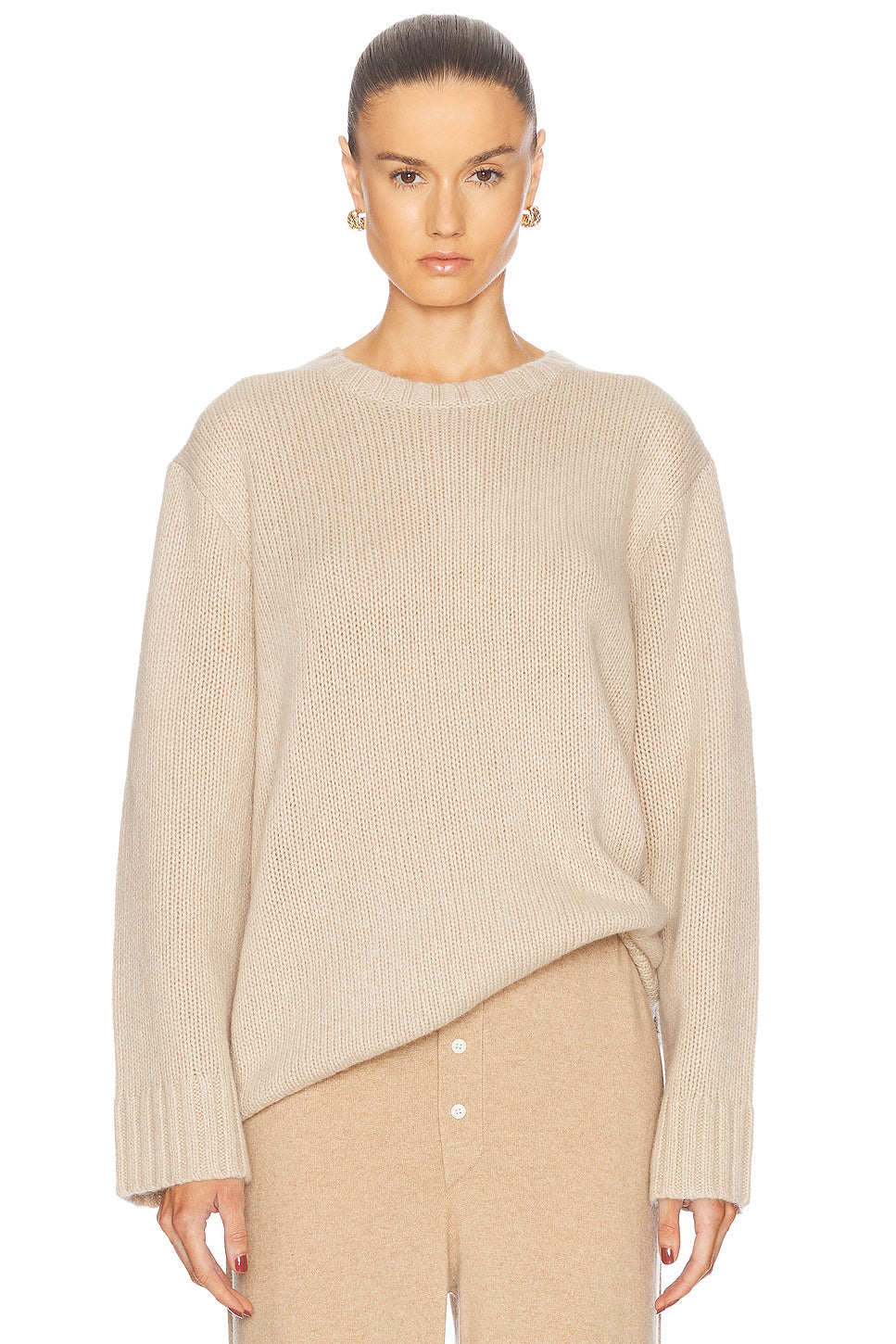 Cashmere Amelia Crewneck Sweater