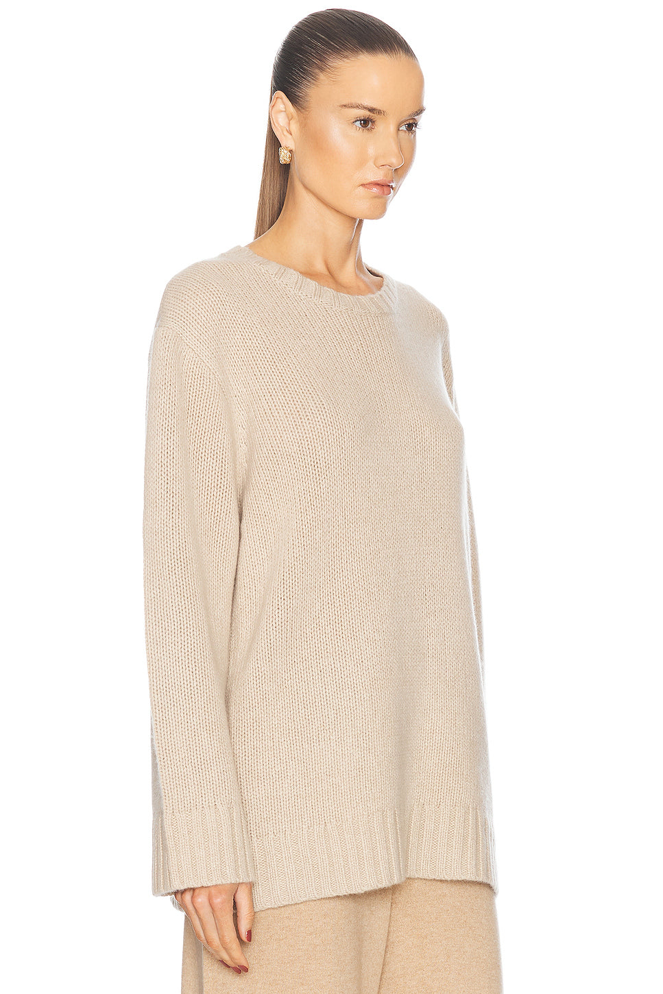 Cashmere Amelia Crewneck Sweater