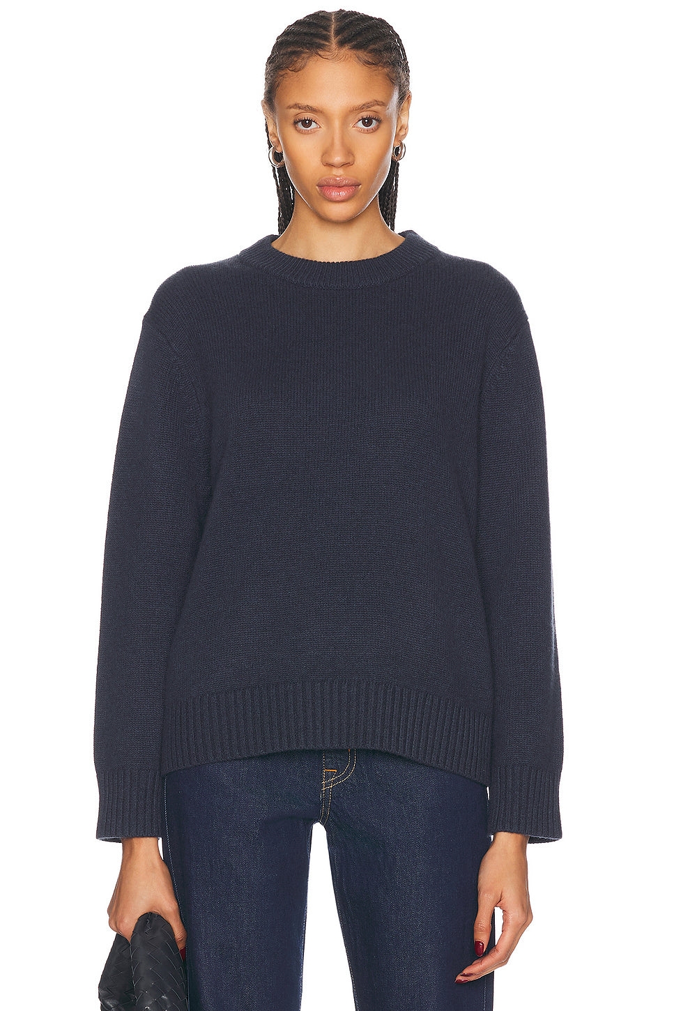 Cashmere Oversized Crewneck Sweater