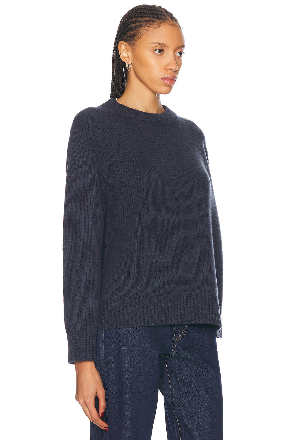 Cashmere Oversized Crewneck Sweater